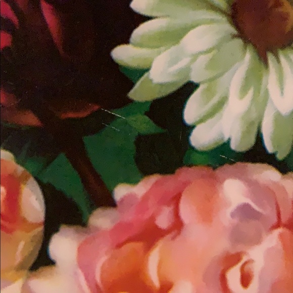 Ted Baker London Black/Multi Clr Floral Vinyl Tote - Picture 2 of 12